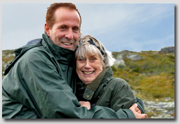 Peter Stormare och Kerstin Ekman